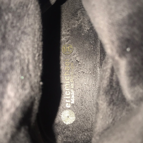 Eric Micheal Brown Leather Boots Size 8 - Picture 3 of 5